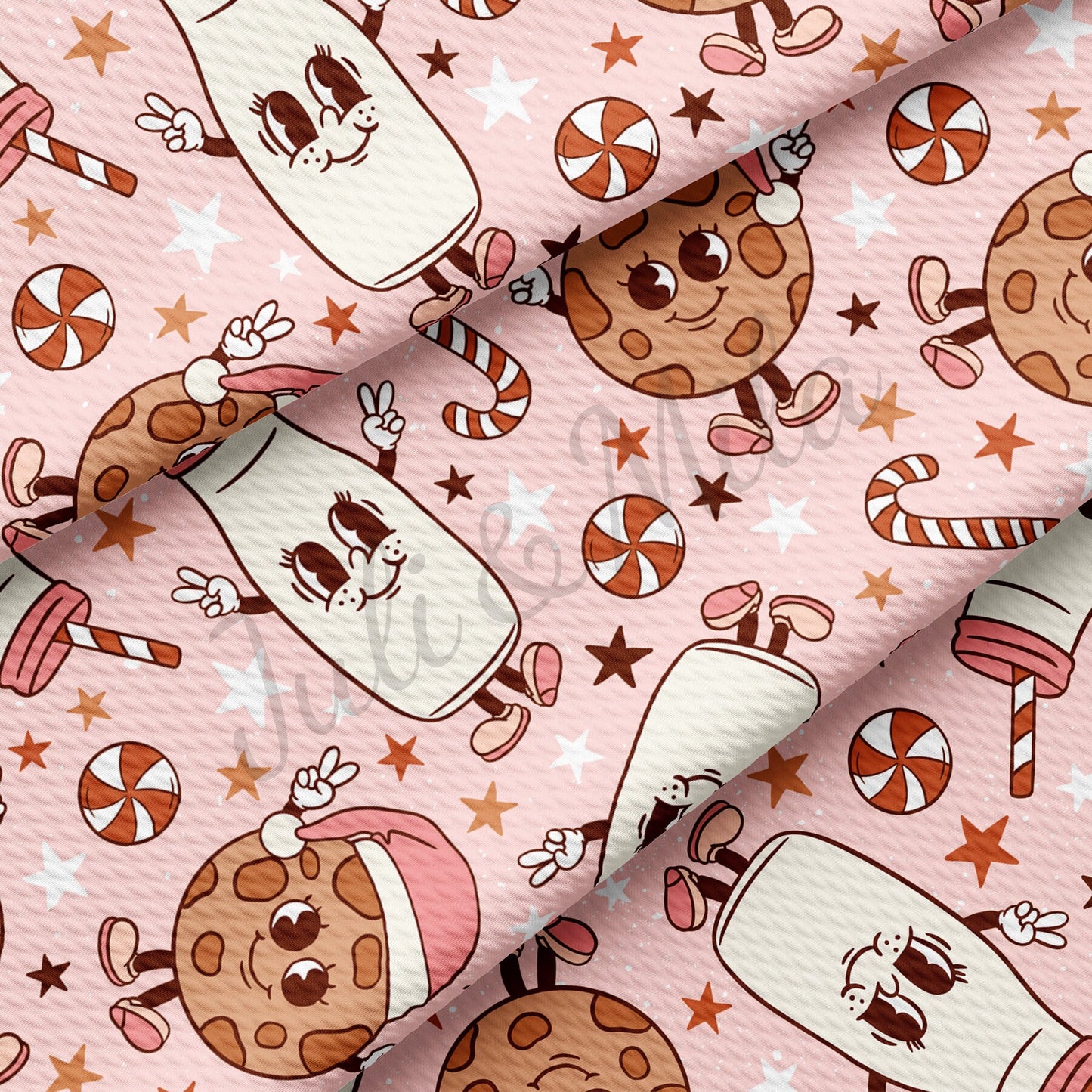 Christmas Bullet Textured Fabric AA1039