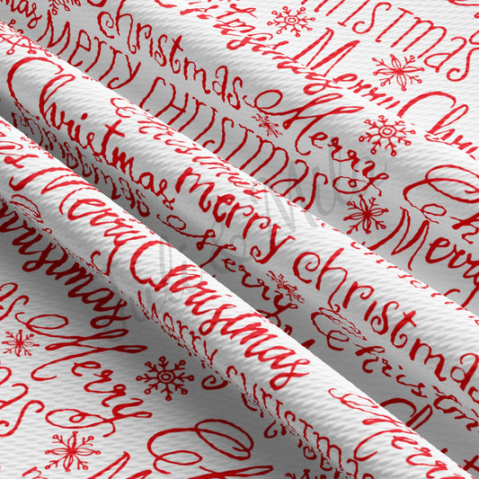 Christmas Bullet Textured Fabric AA1041