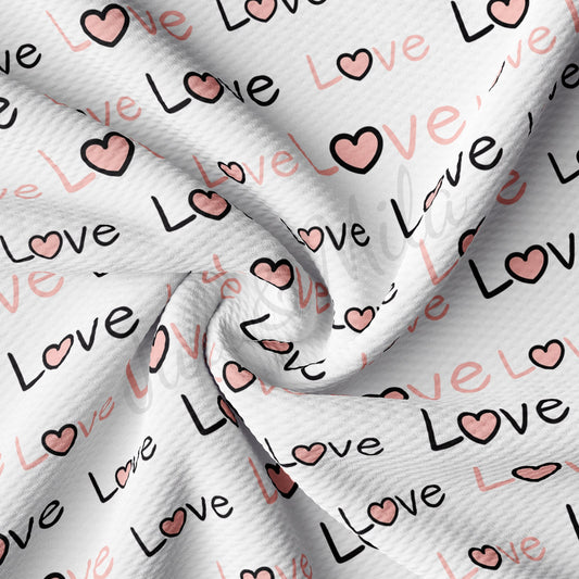 Valentines Day Bullet Textured Fabric AA1043