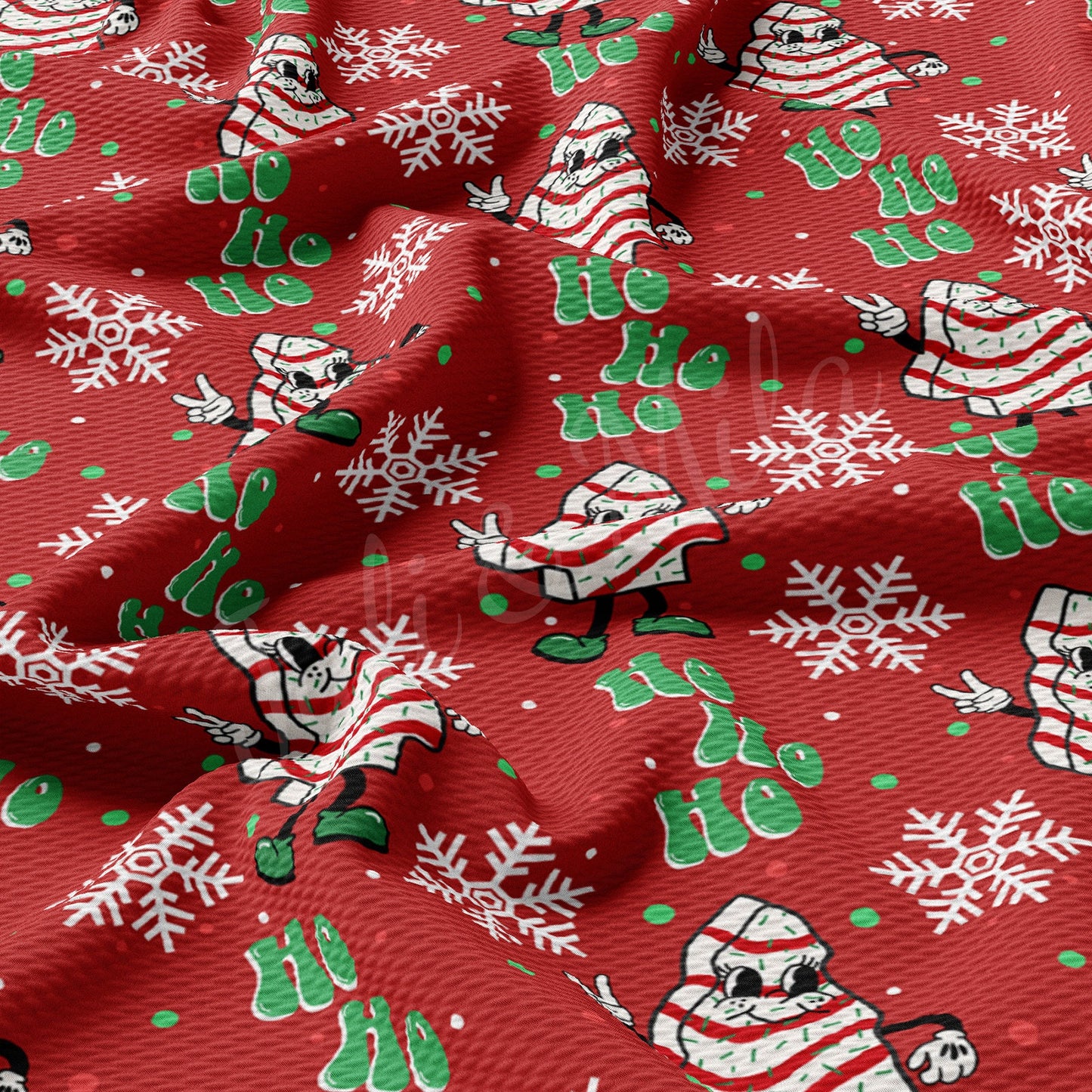 Christmas Bullet Textured Fabric AA1053