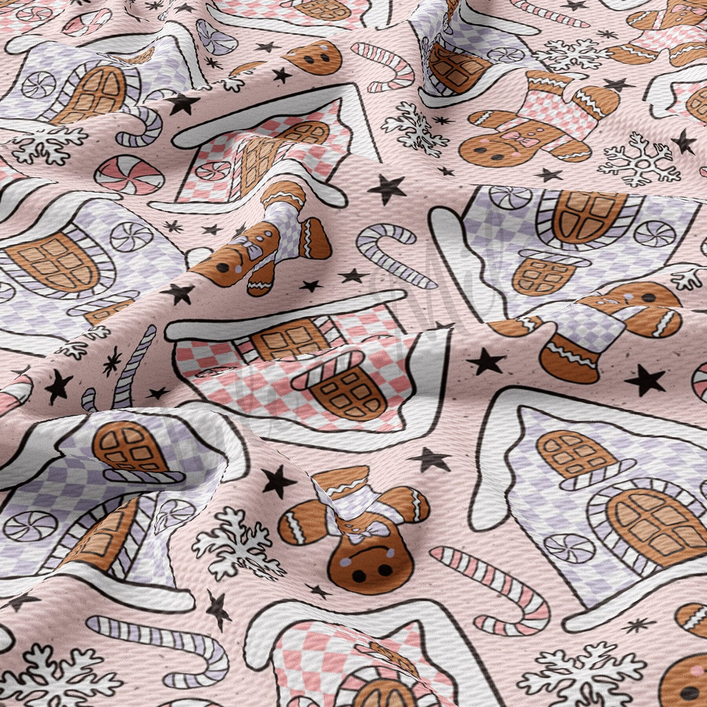 Christmas Bullet Textured Fabric AA1060