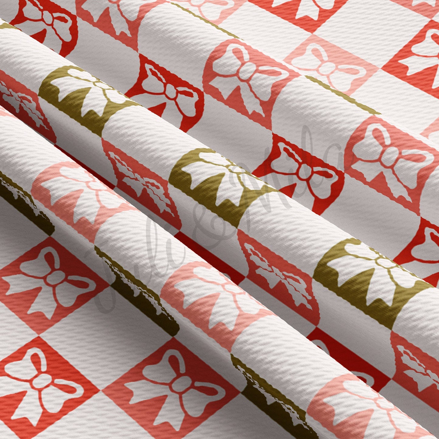 Christmas Bullet Textured Fabric AA1077