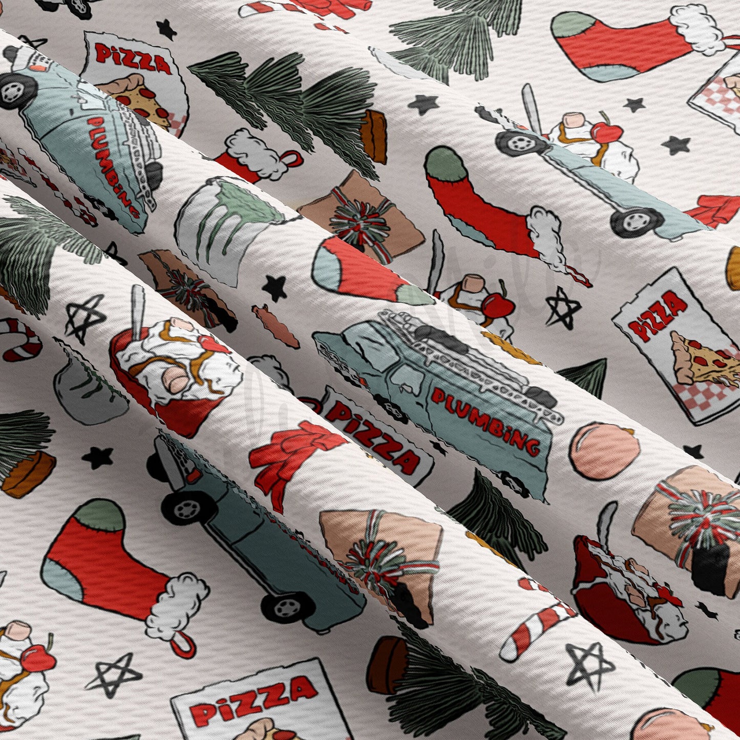 Christmas Bullet Textured Fabric AA931