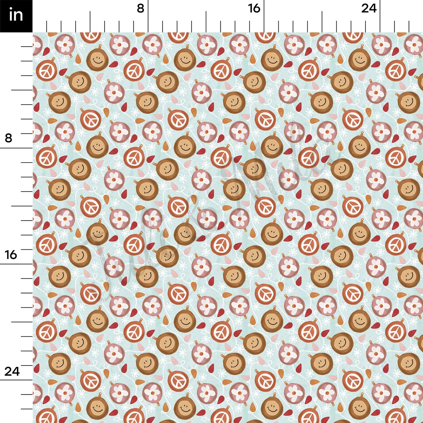 Christmas Bullet Textured Fabric AA940