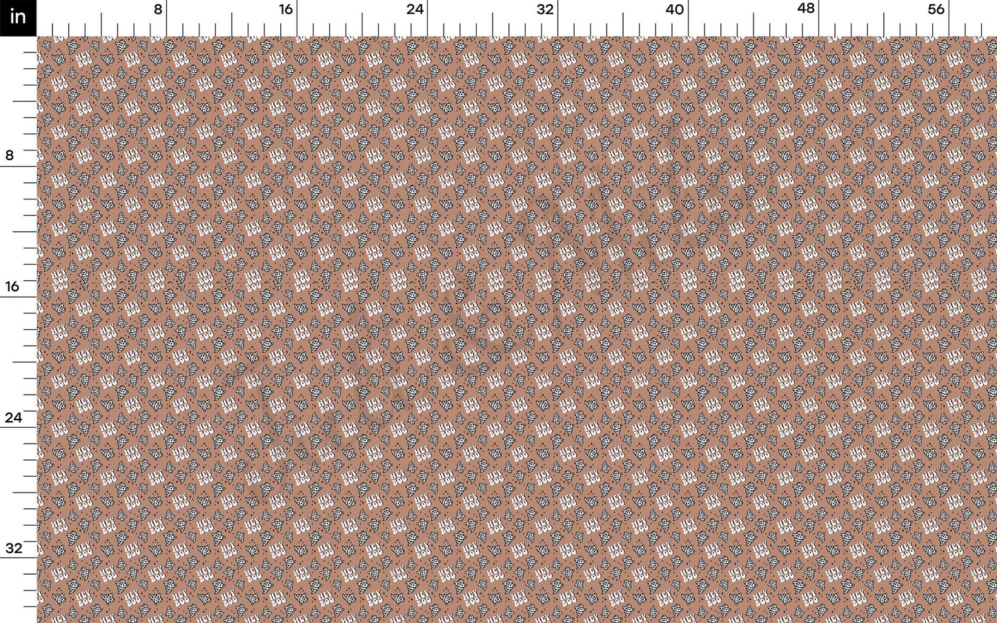 Pumpkin Bullet Textured Fabric AA971