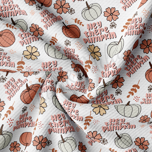 Pumpkin Bullet Textured Fabric AA972