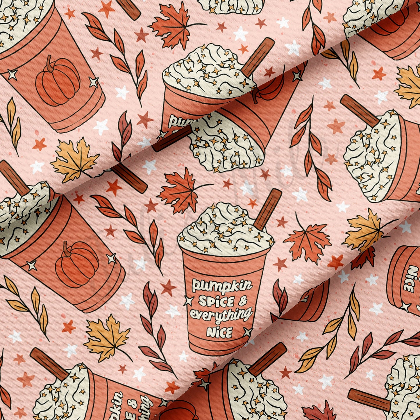 Pumpkin Bullet Textured Fabric AA954