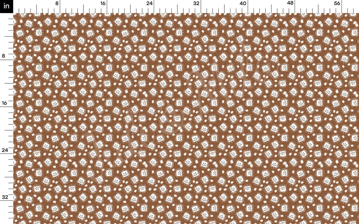 Christmas Cocoa Bullet Textured Fabric AA976