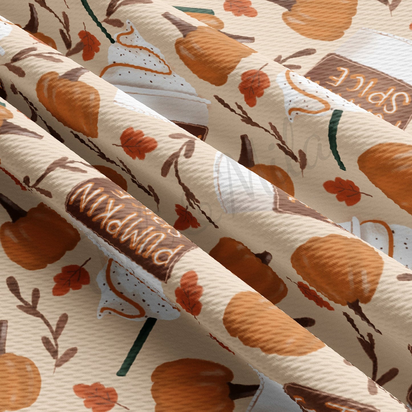 Pumpkin l Bullet Textured Fabric AA992