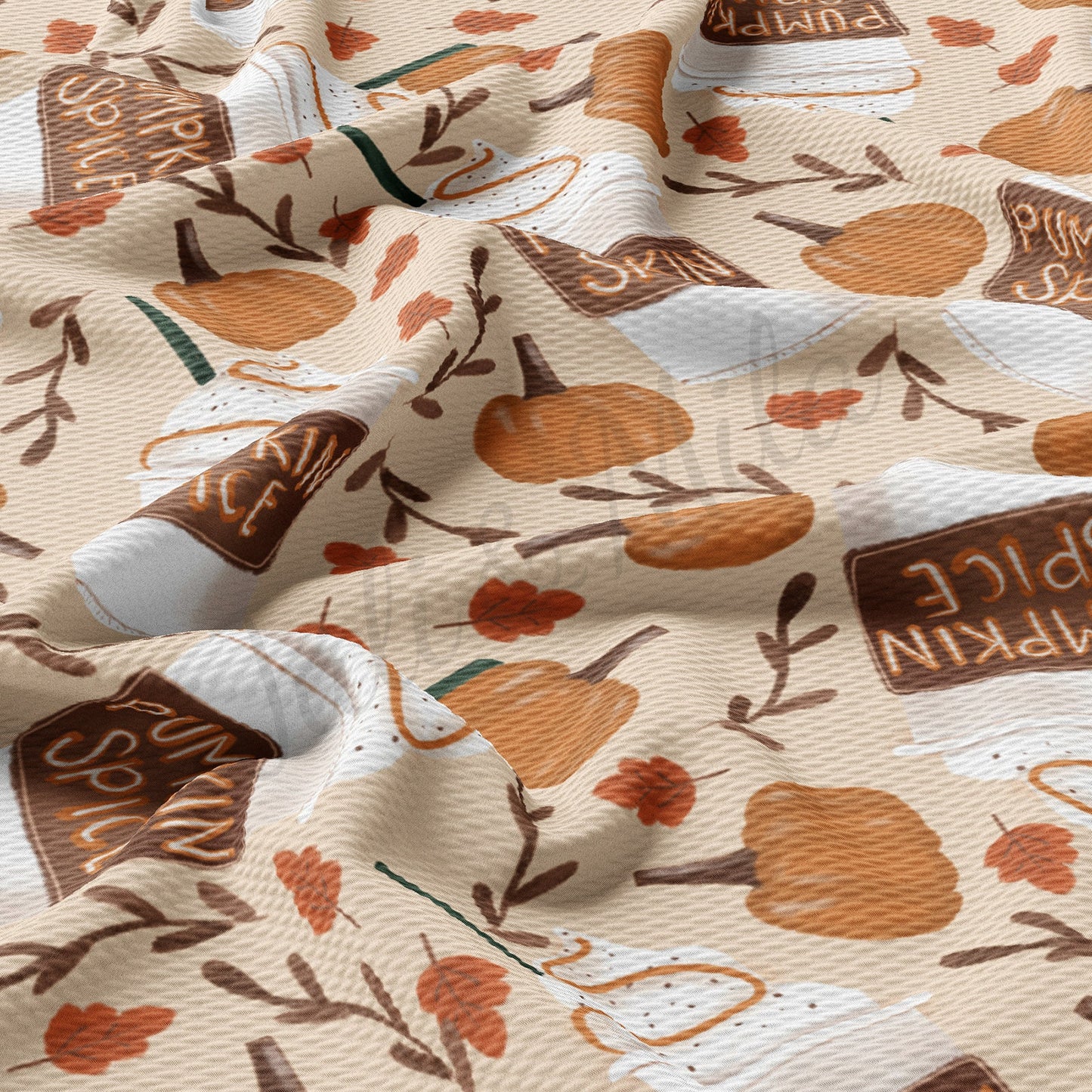 Pumpkin l Bullet Textured Fabric AA992