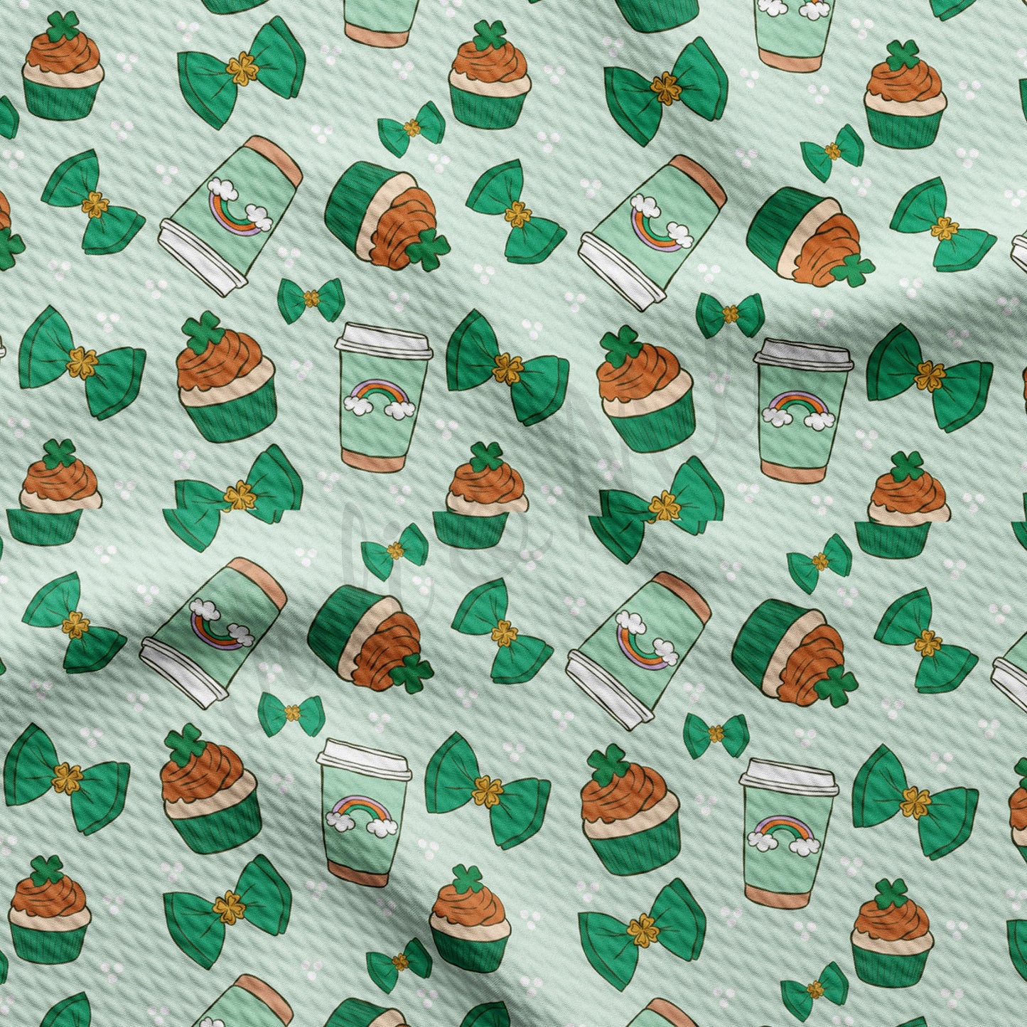 St Patricks Bullet Textured Fabric AA996