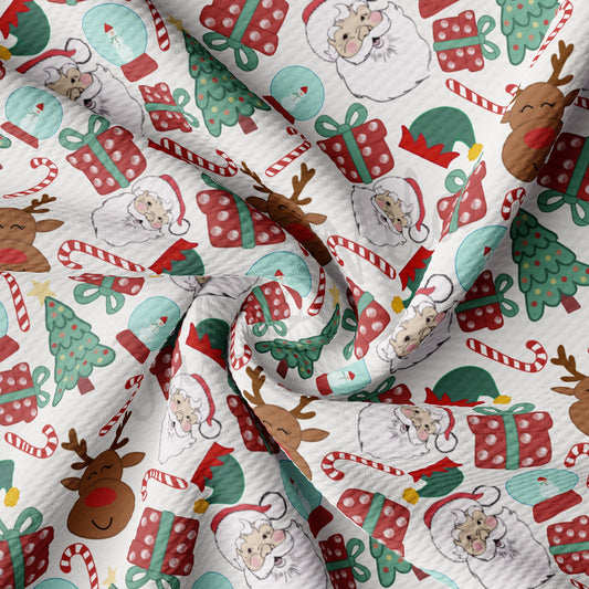 Christmas Bullet Textured Fabric AA997