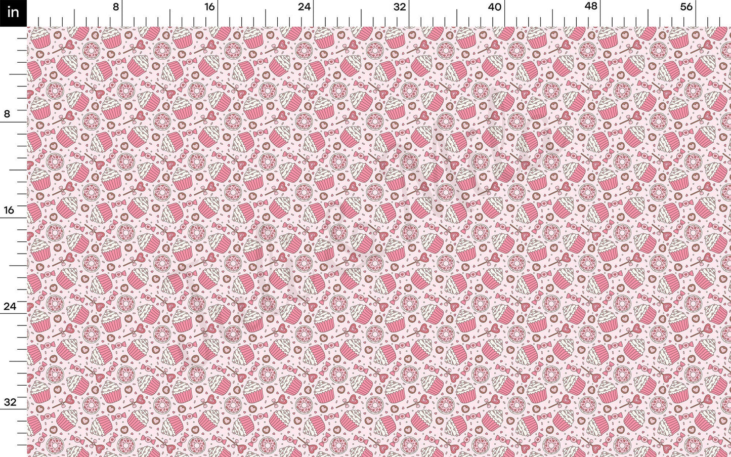 Valentines Day Bullet Fabric AA1011