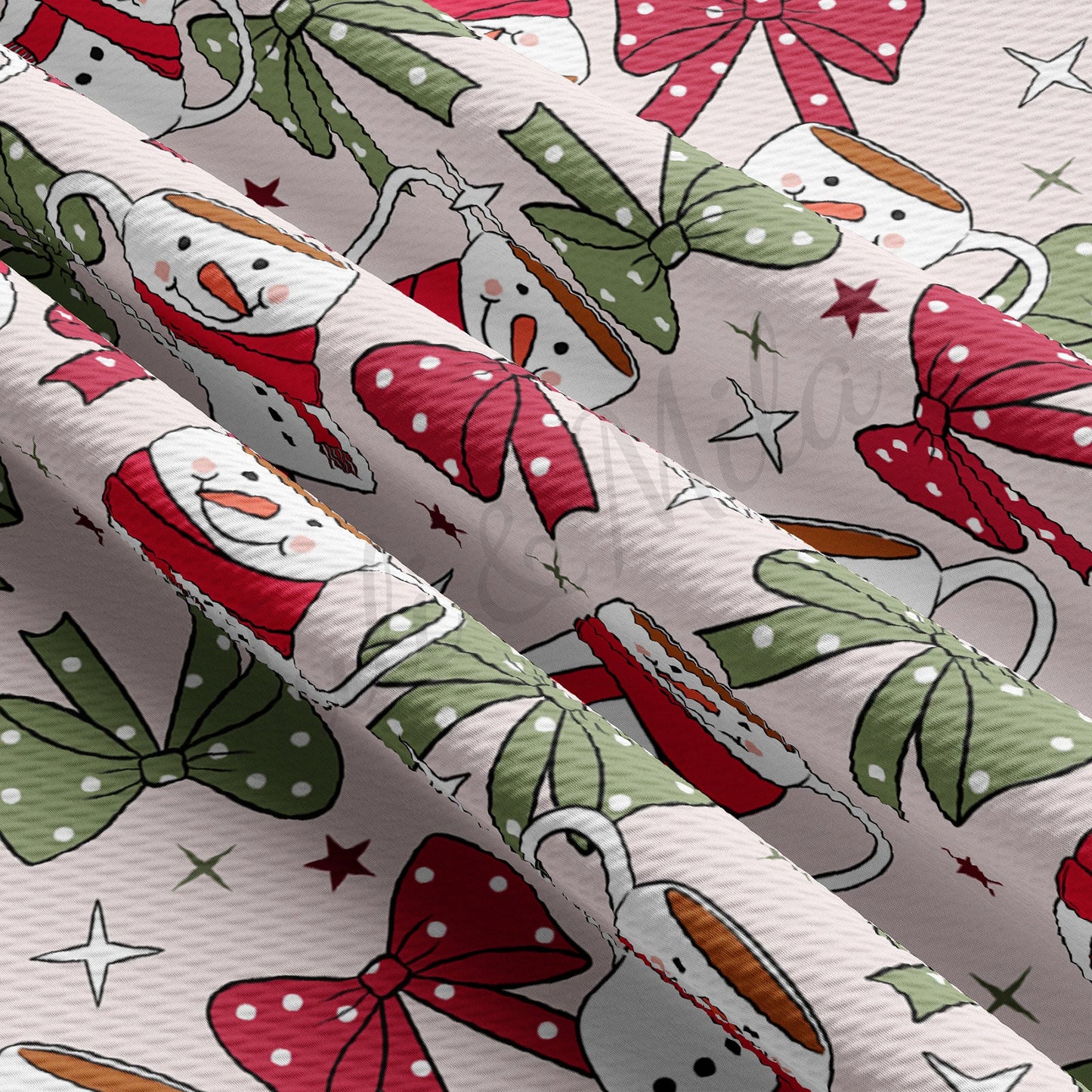 Christmas Bullet Textured Fabric AA1013
