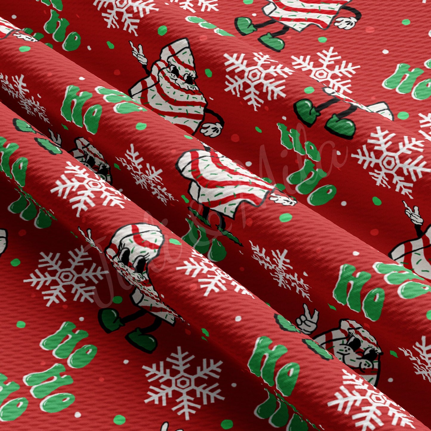 Christmas Bullet Textured Fabric AA1053