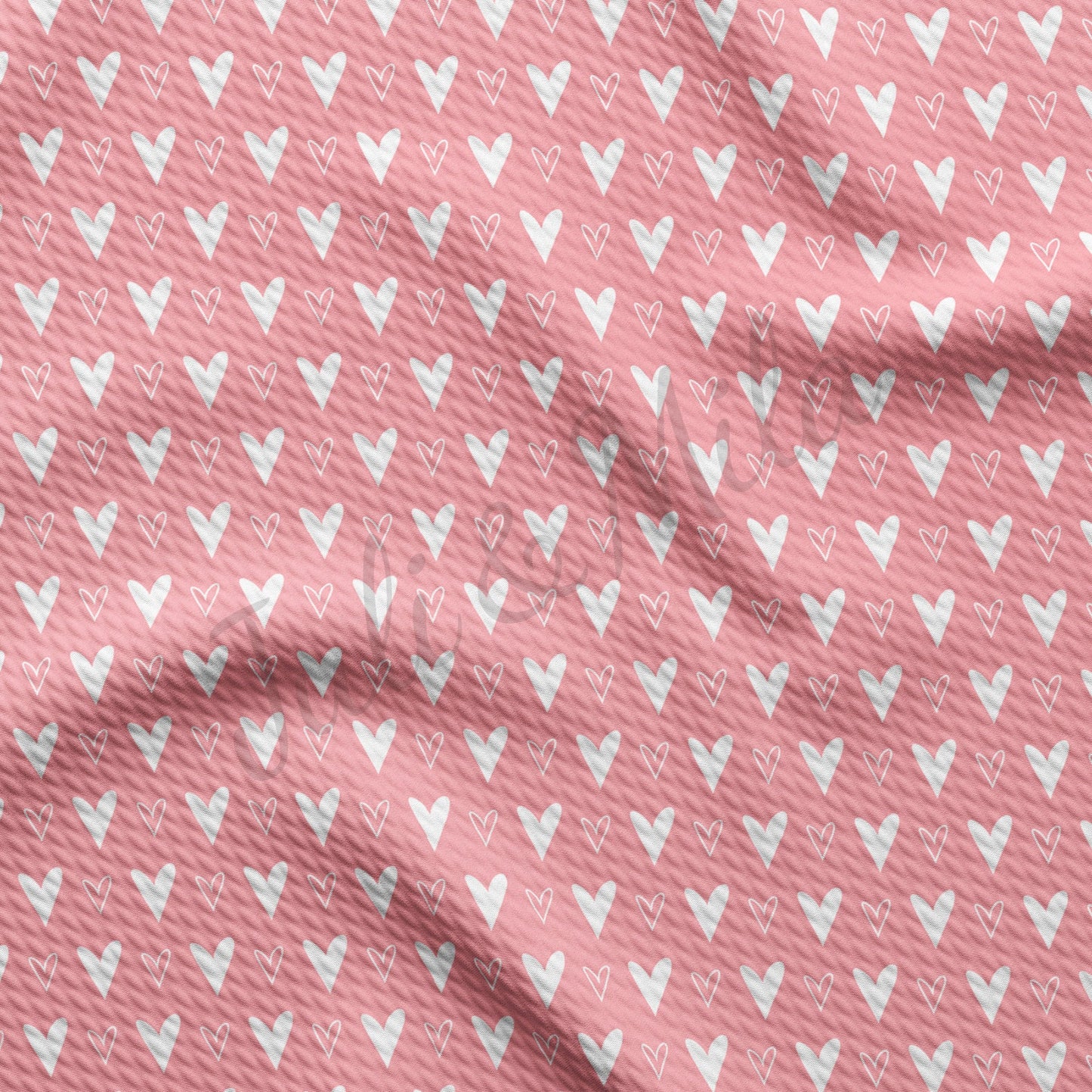 Valentines Day Bullet Textured Fabric AA1056