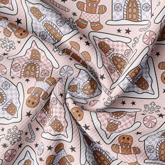 Christmas Bullet Textured Fabric AA1060