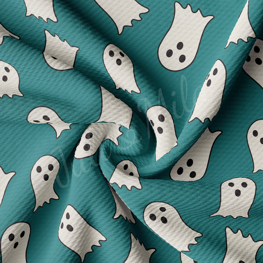 Halloween Ghost Bullet Textured Fabric AA1062