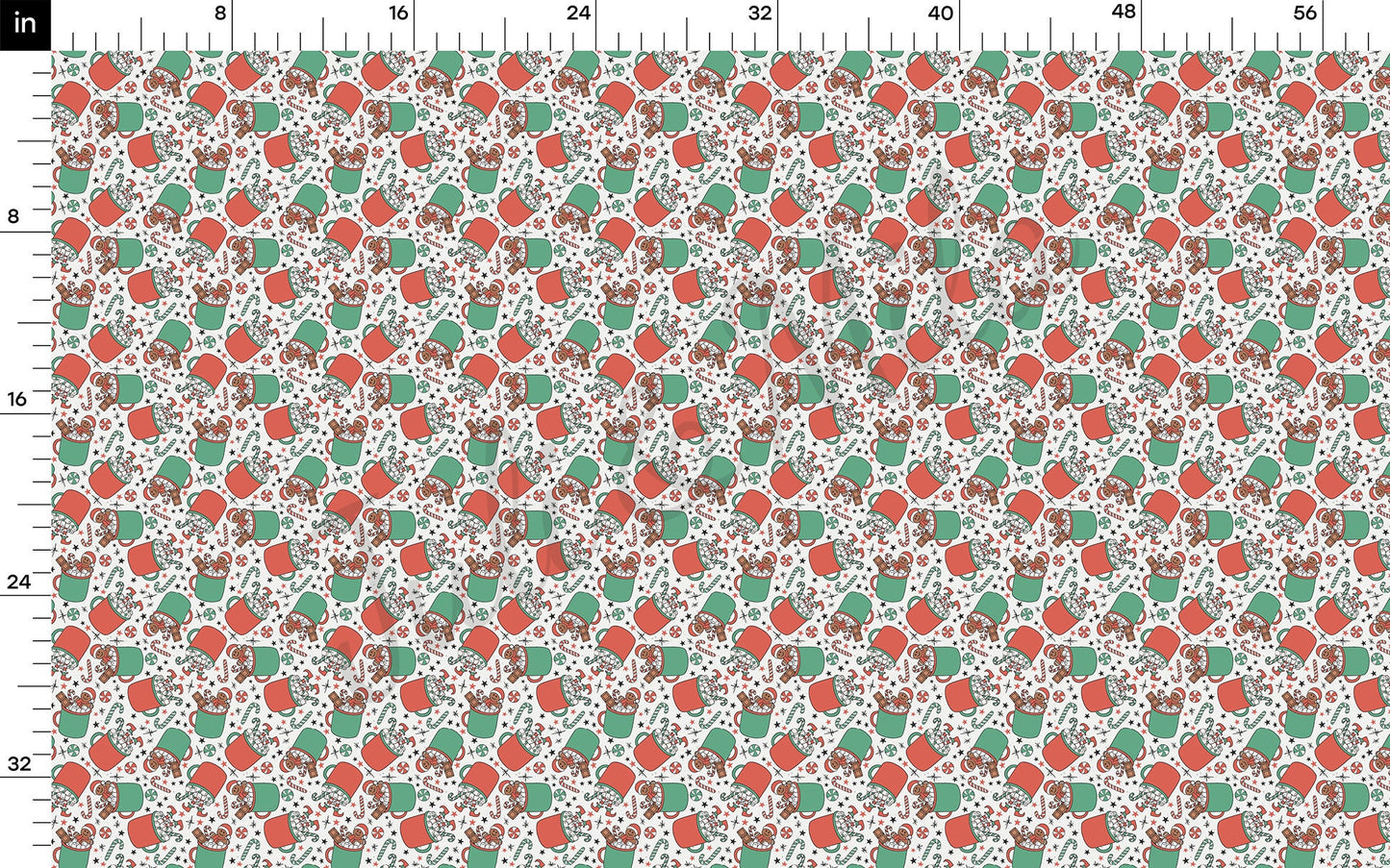 Christmas Textured Fabric AA1072