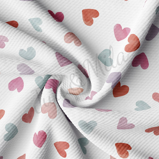 Valentines Day Bullet Textured Fabric AA1099