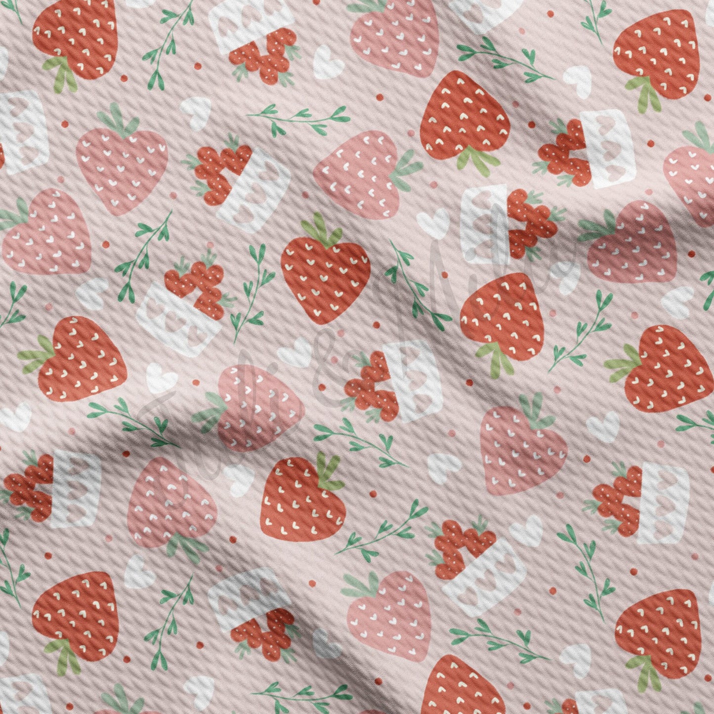 Valentines Day Bullet Textured Fabric AA1110