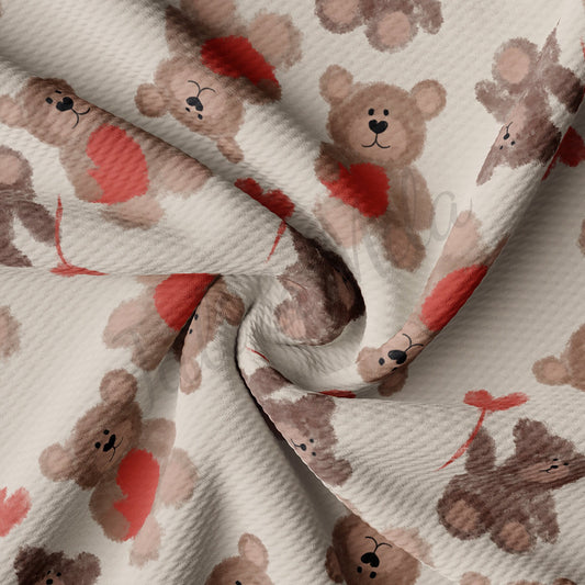 Valentines Day Bullet Textured Fabric AA1114