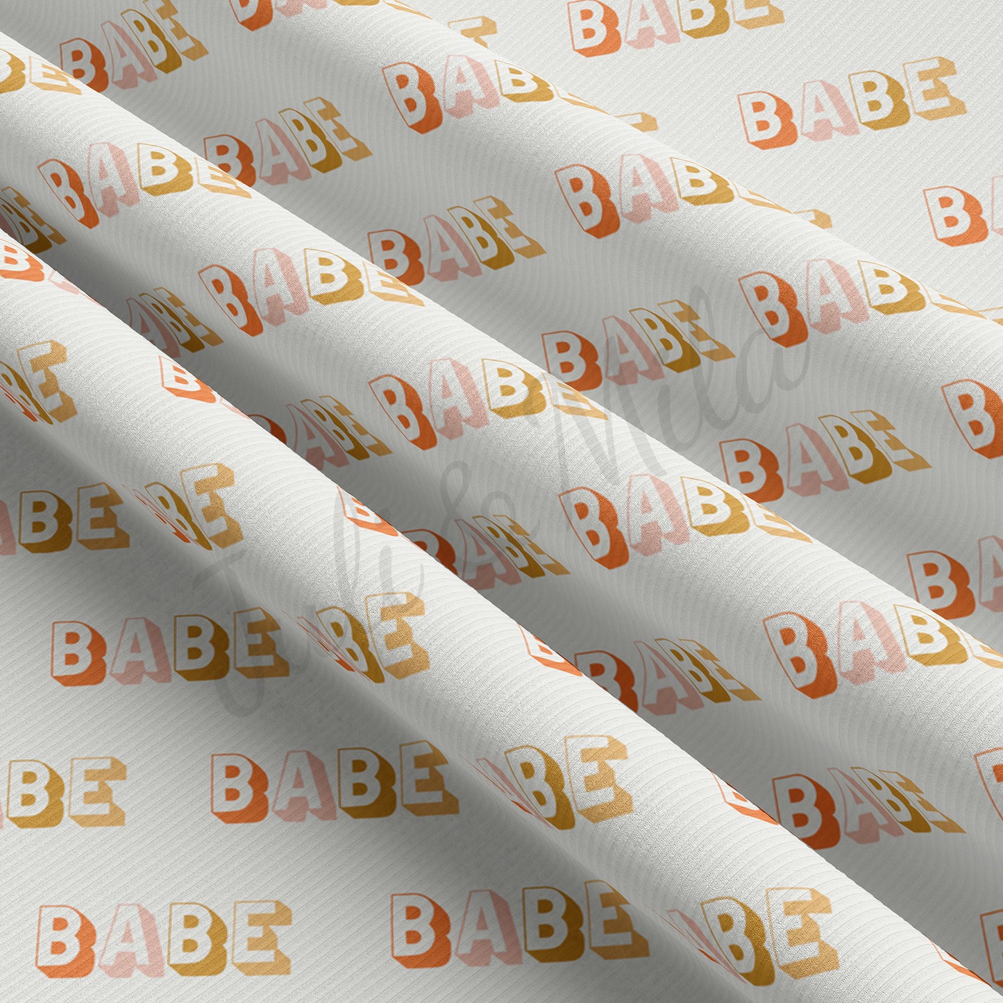 Rib Knit Fabric RBK372