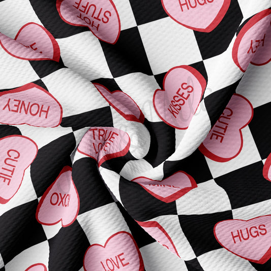 Valentines Day Bullet Textured Fabric AA1133