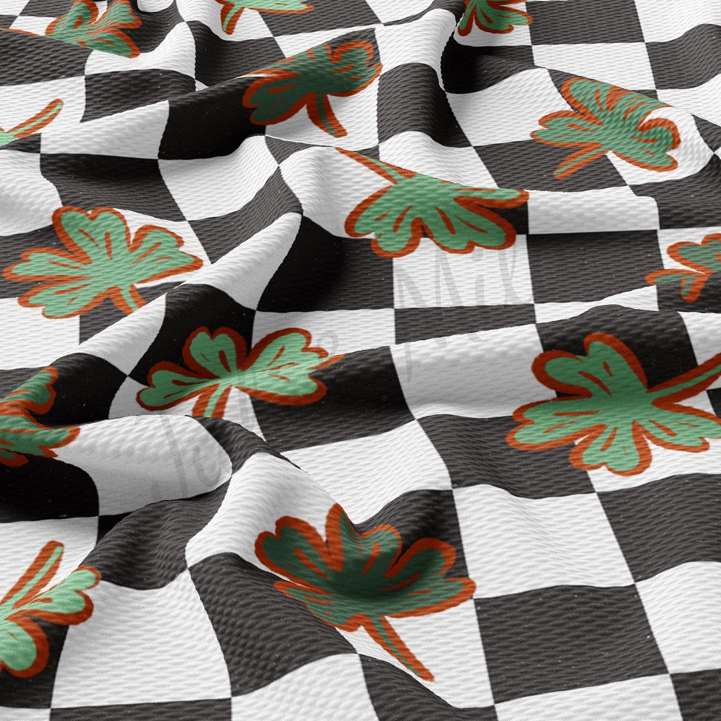 Clover St. Patrick Bullet Textured Fabric AA1143