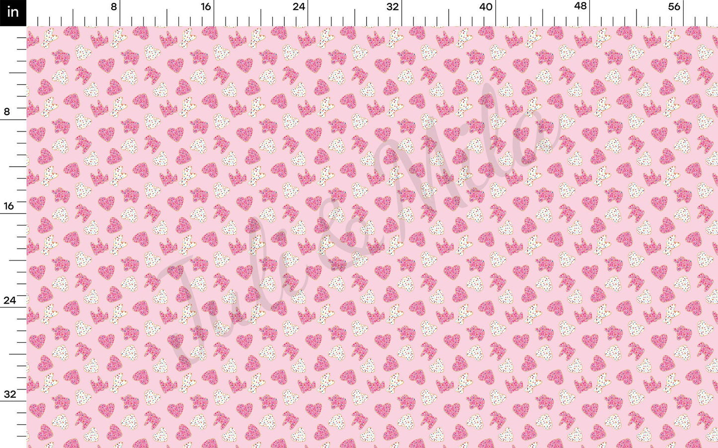 Sprinkle Cookies Bullet Textured Fabric AA1147