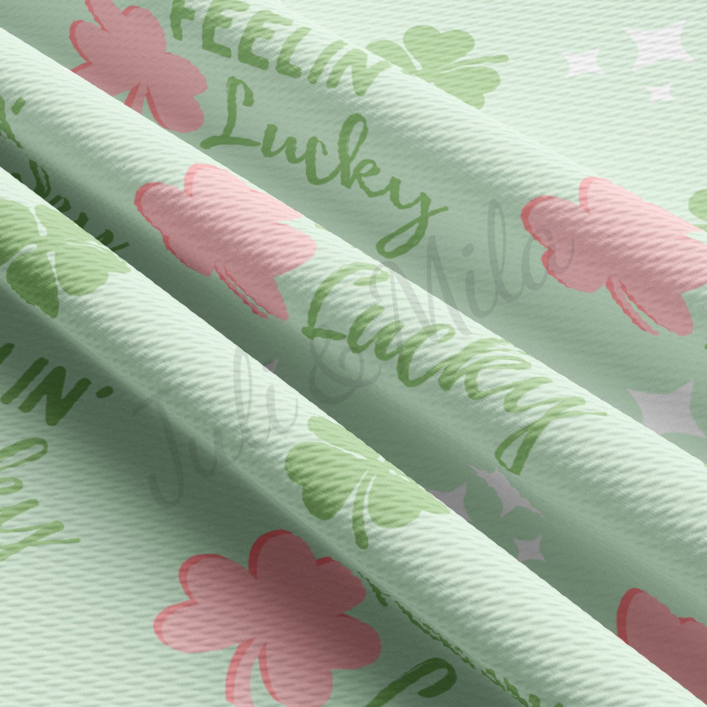 St. Patricks Day Bullet Textured Fabric AA1159