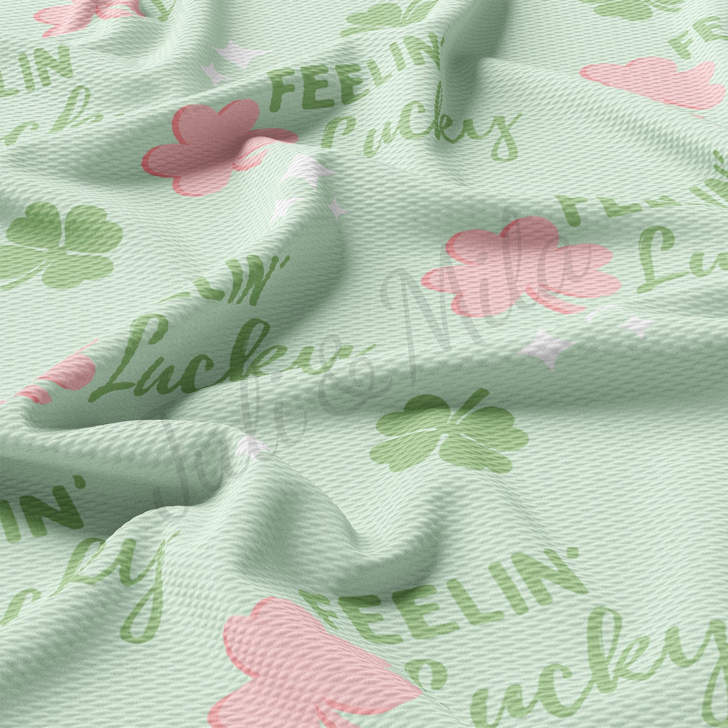 St. Patricks Day Bullet Textured Fabric AA1159