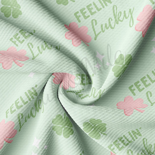 St. Patricks Day Bullet Textured Fabric AA1159