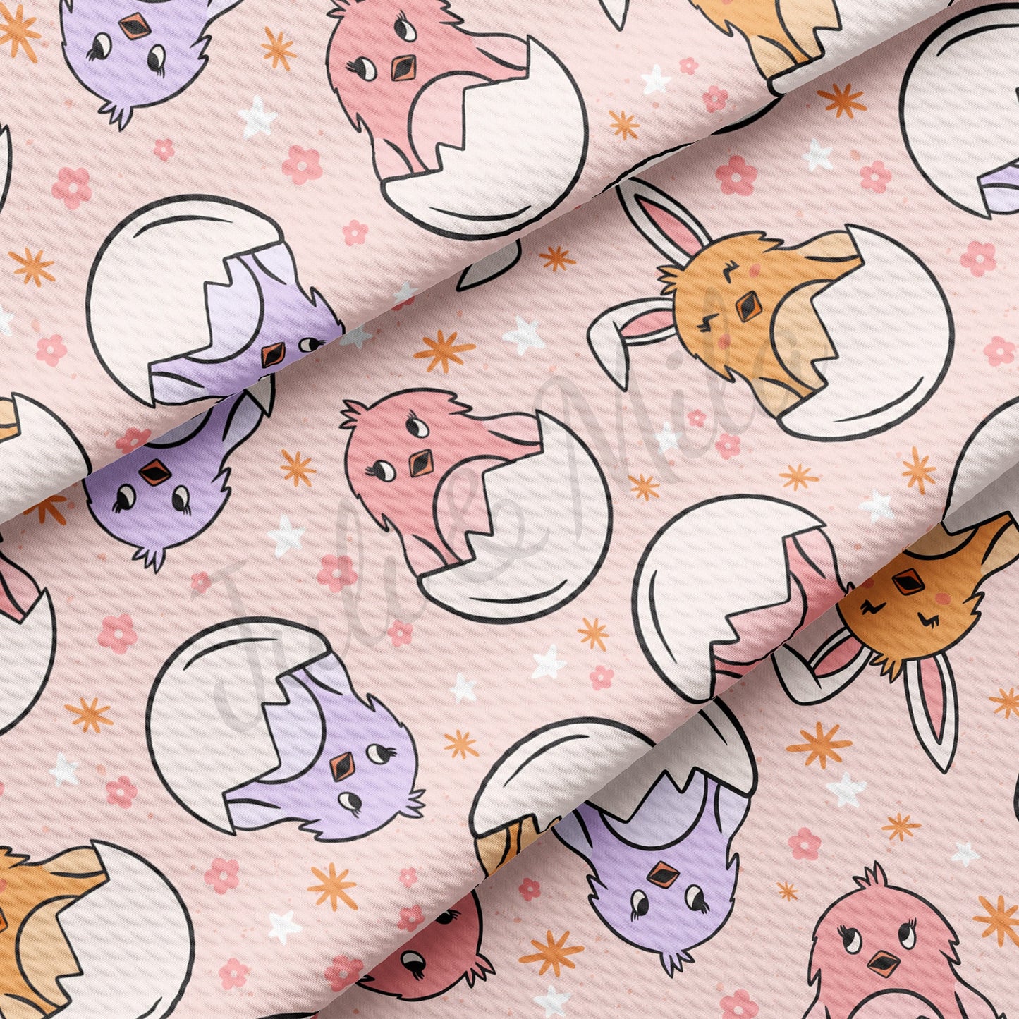 Easter Textured Fabric AA1164