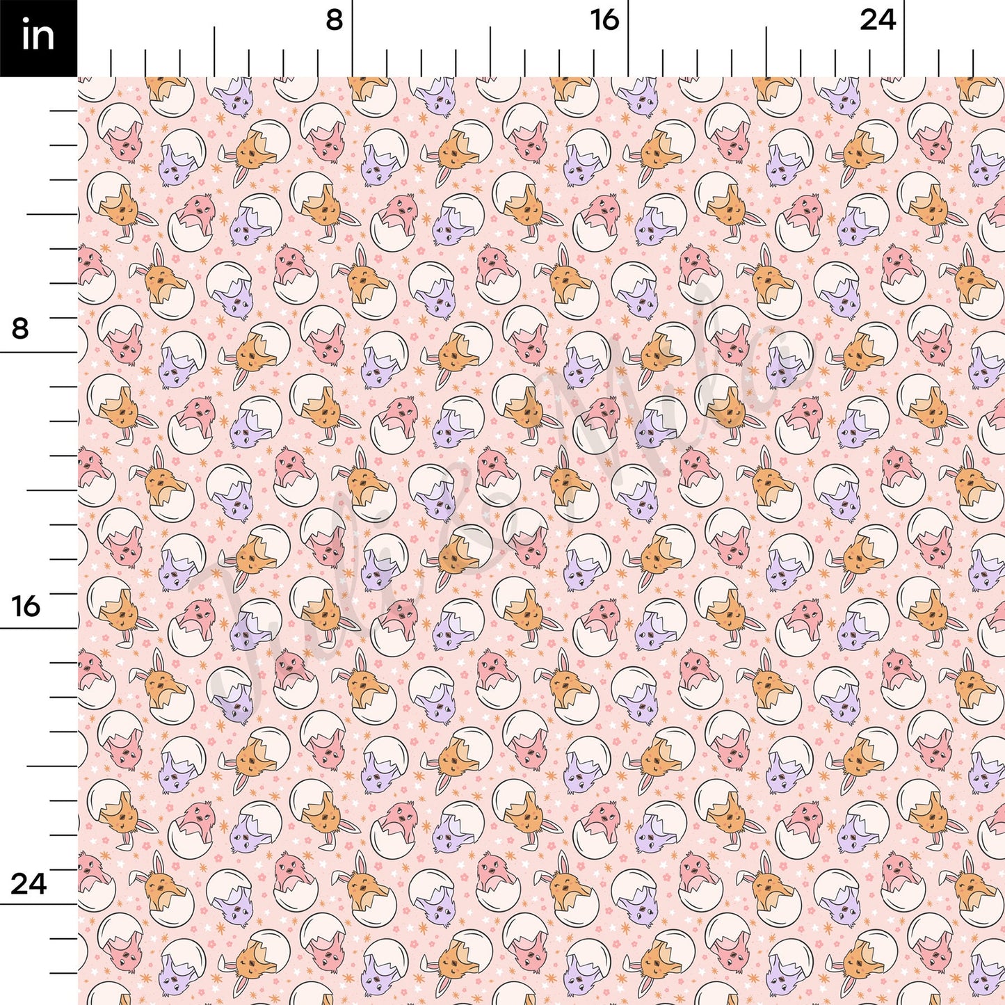 Easter Textured Fabric AA1164