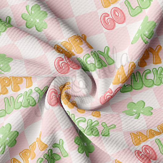 St. Patricks Day Bullet Textured Fabric AA1177