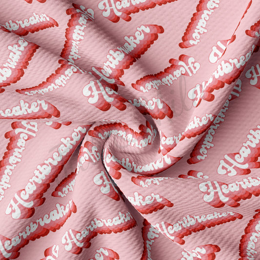 Valentines Day Bullet Textured Fabric AA1179