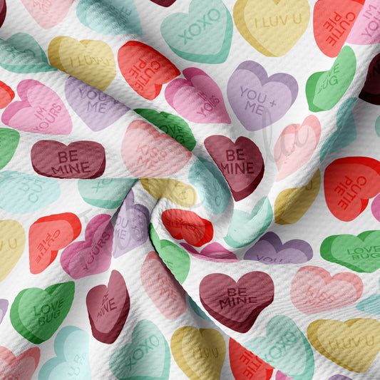 Valentines Day Bullet Textured Fabric AA1184