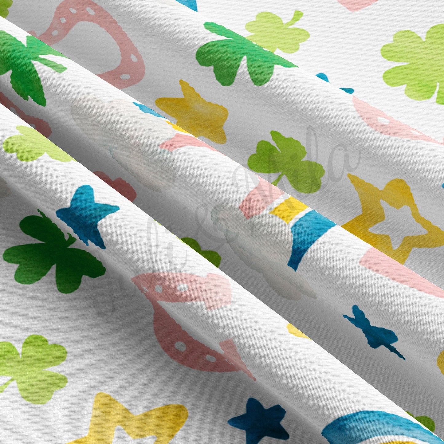 St. Patricks Day Bullet Textured Fabric AA1191