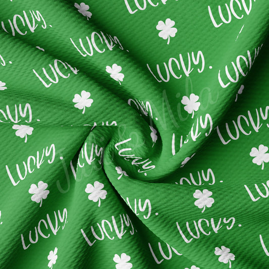 St. Patricks Day Bullet Textured Fabric AA1192