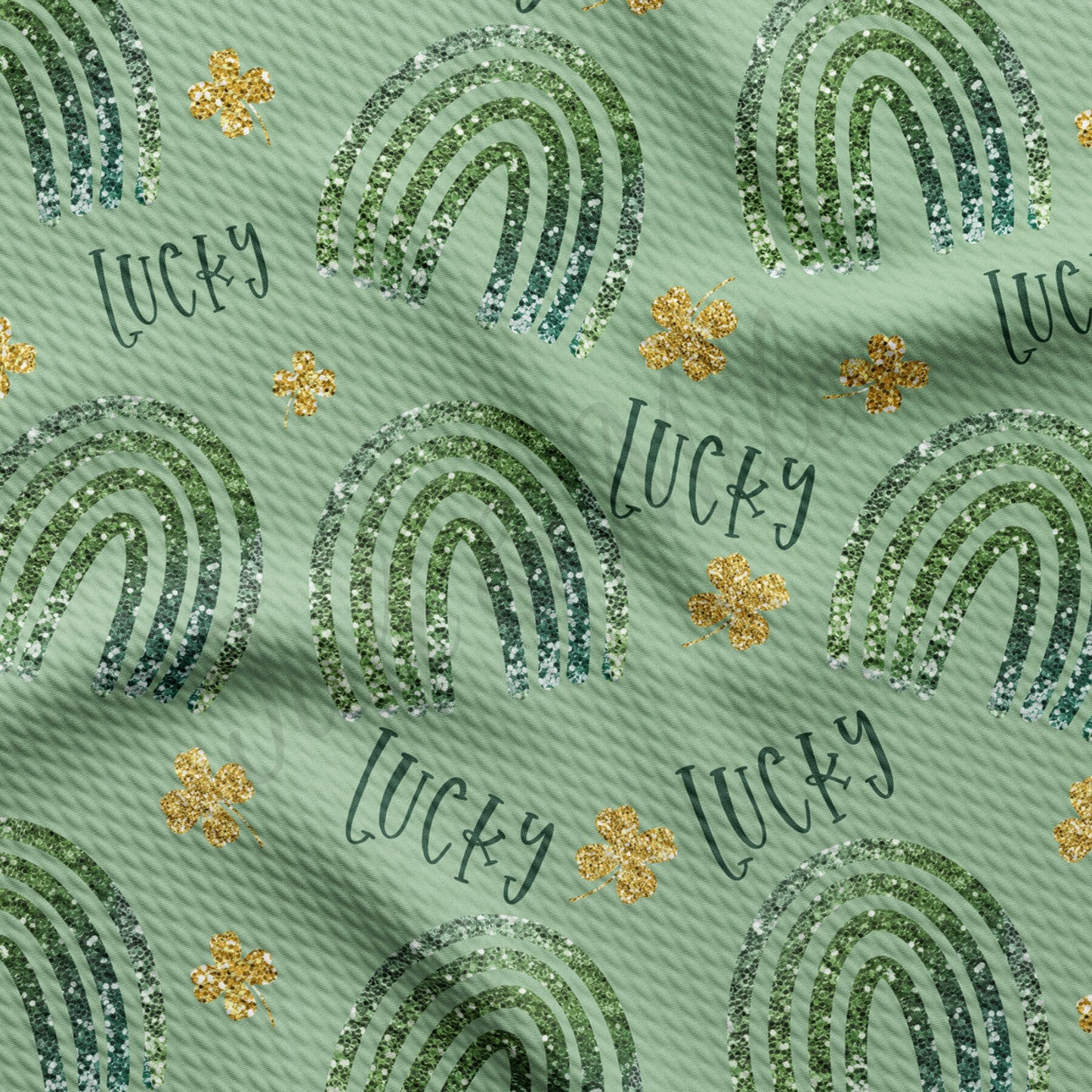St. Patricks Day Bullet Textured Fabric AA1193