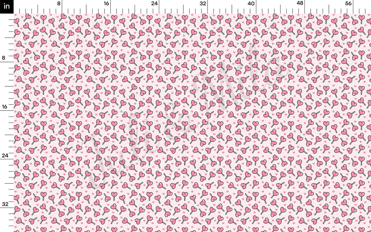 Valentines Day Bullet Textured Fabric AA1201
