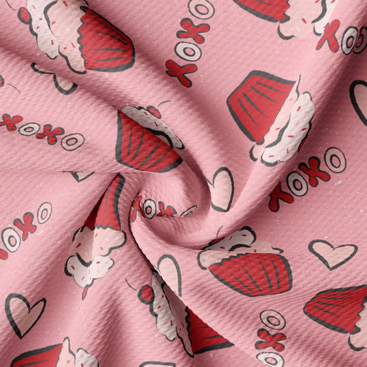 Valentines Day Bullet Textured Fabric AA1216