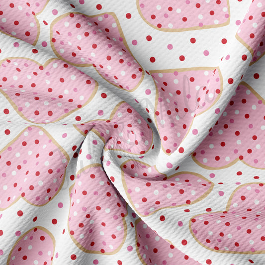 Valentines Day Bullet Textured Fabric AA1224