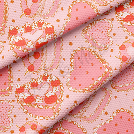 Valentines Day l Bullet Textured Fabric AA1225