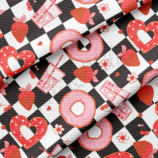 Valentines Day Bullet Textured Fabric AA1226