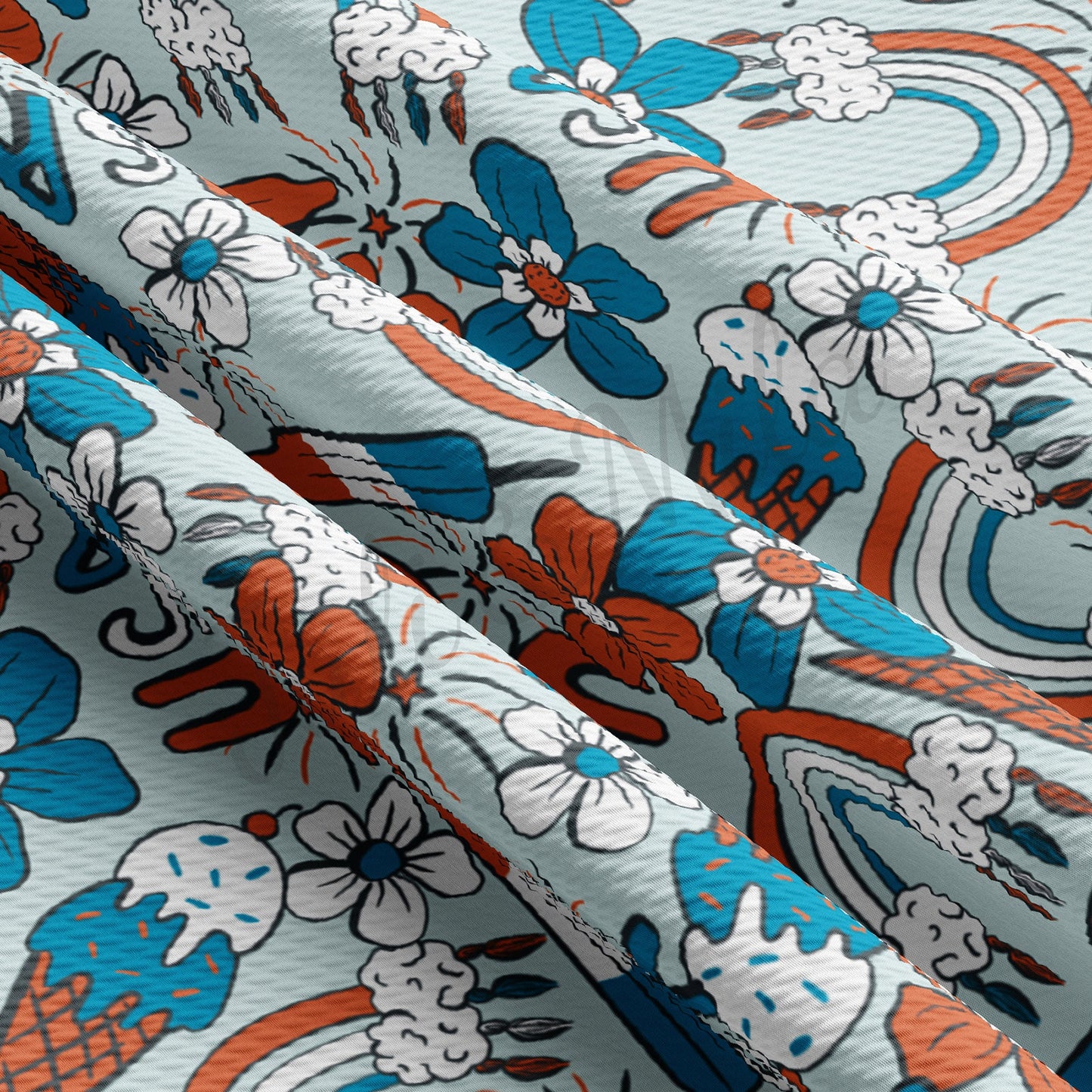 Patriotic 4th of July Liverpool Fabric AA1227