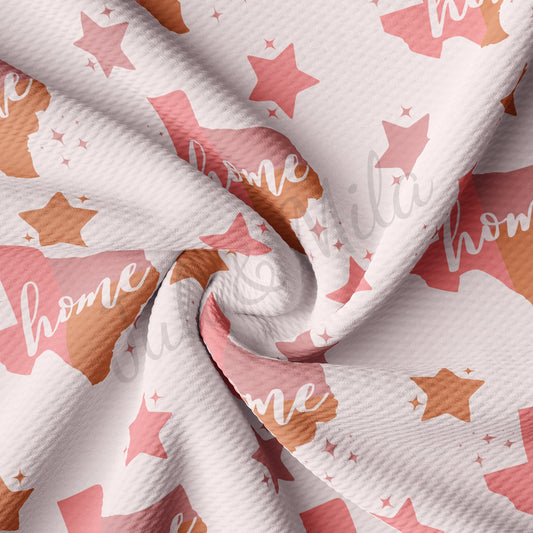 Texas State Bullet Textured Fabric AA1230