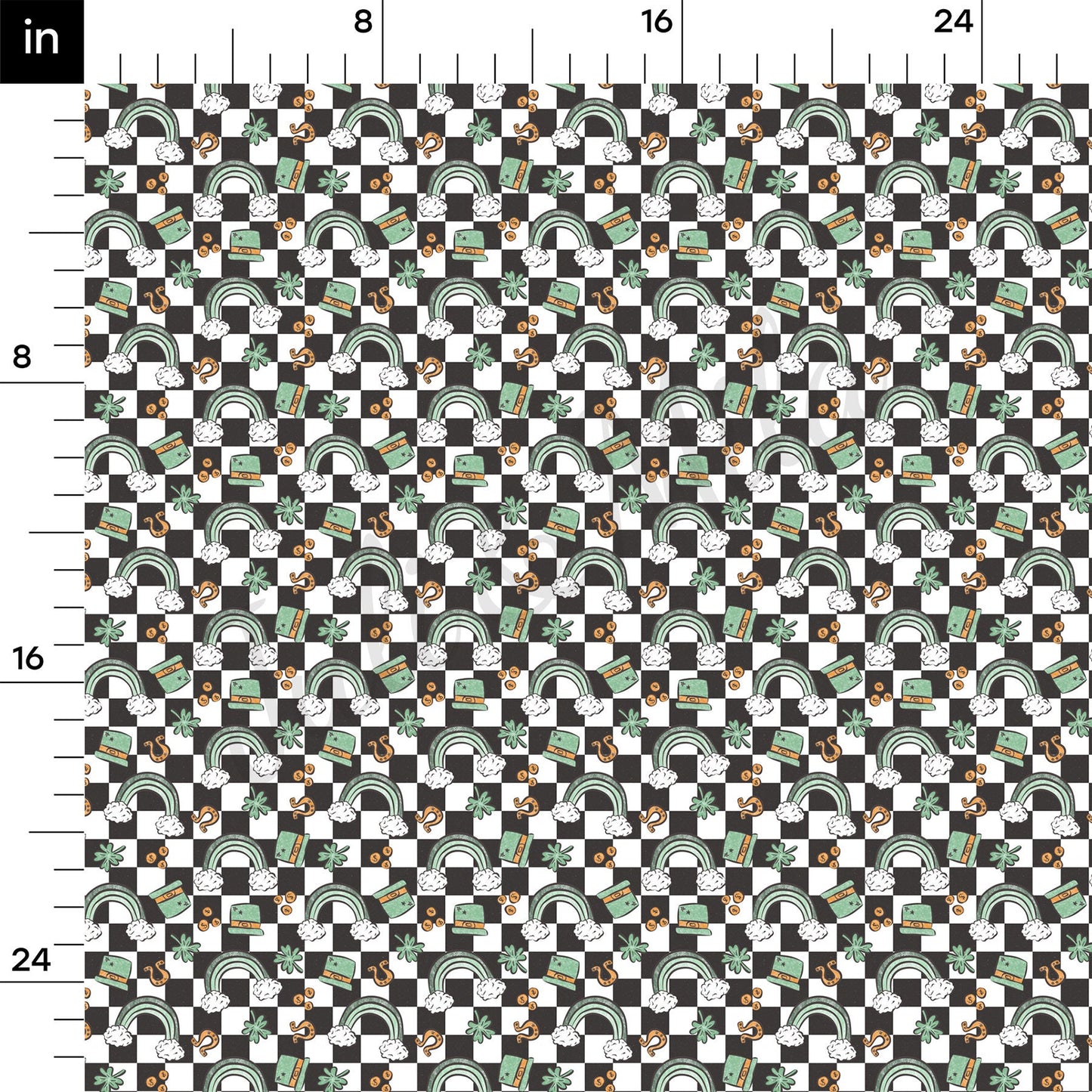 St. Patricks Day Bullet Textured Fabric AA1239