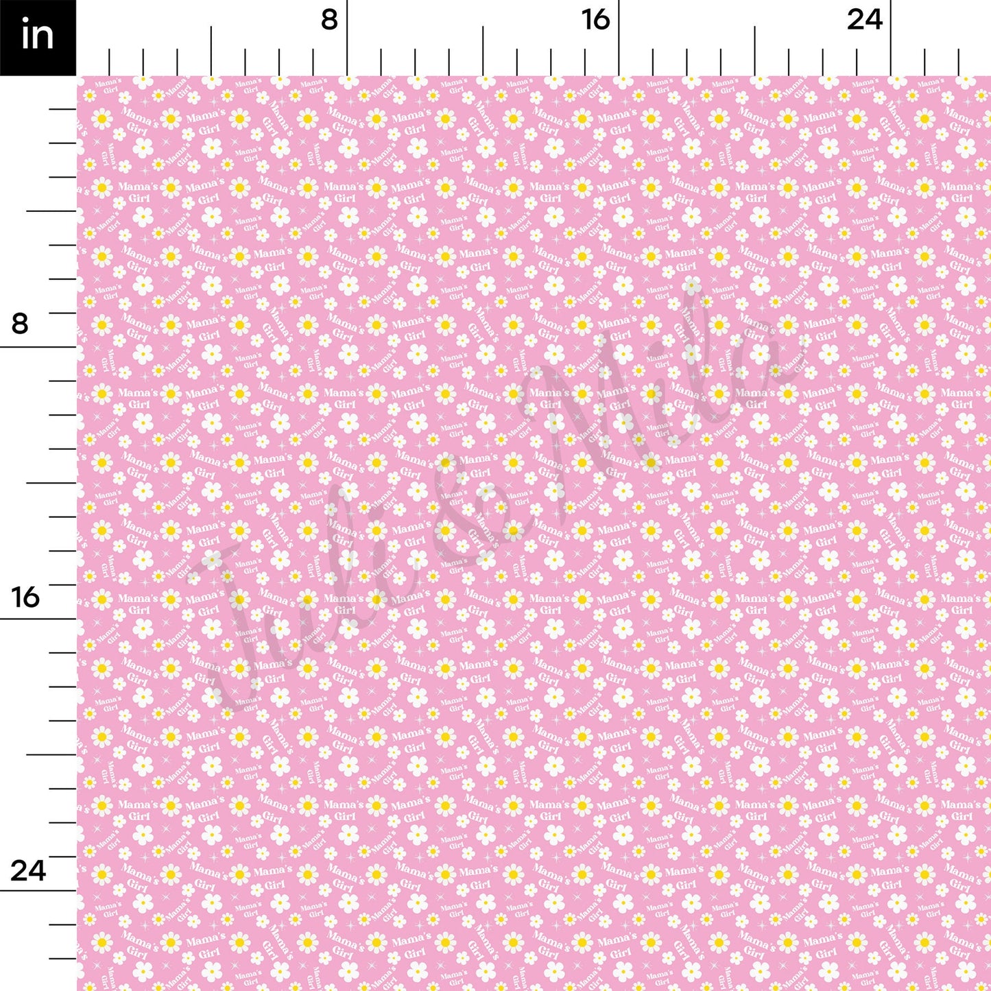Mamas Girl Bullet Fabric AA1265